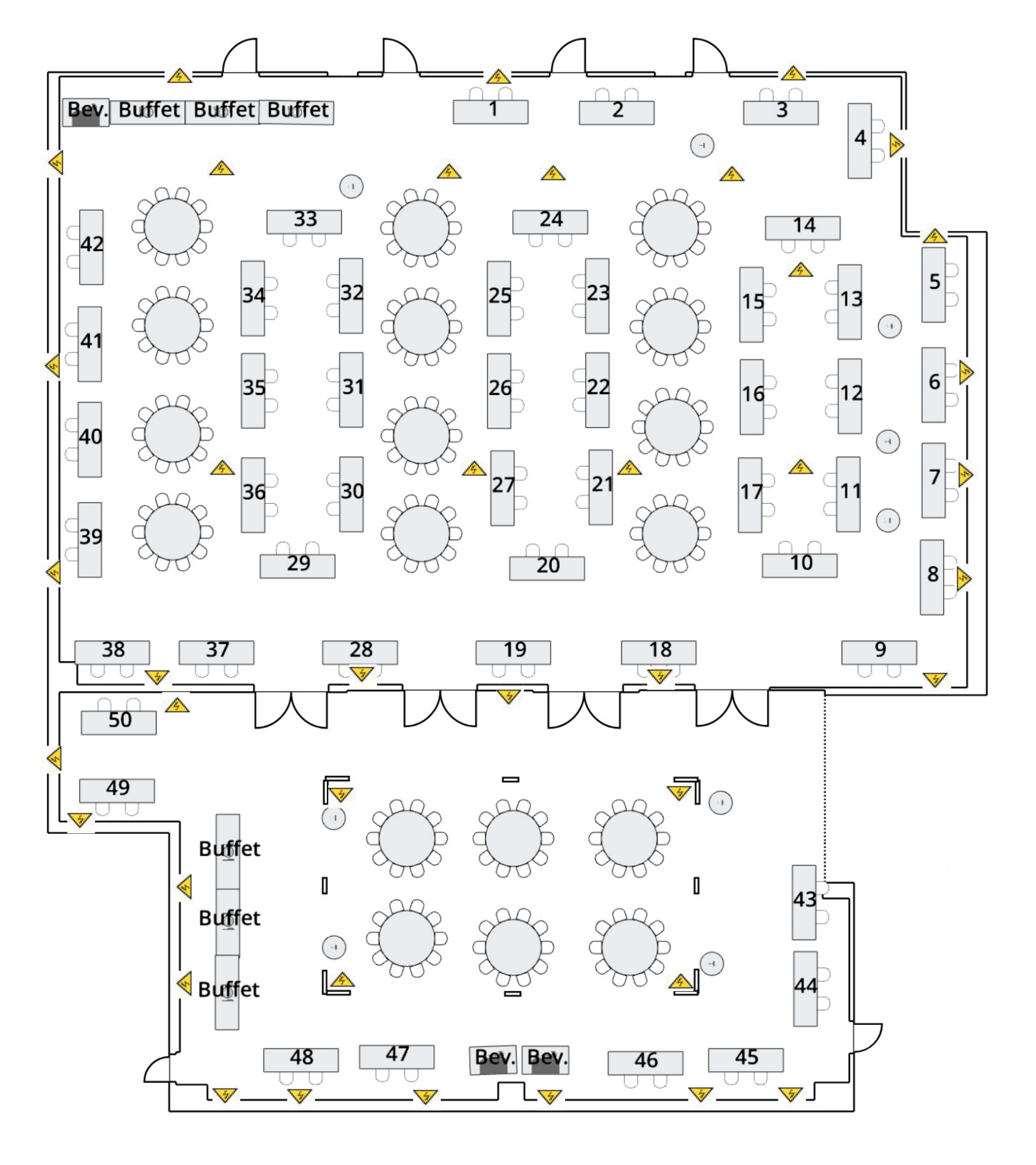 2026 WHCA Annual Convention Exhibit Hall Map